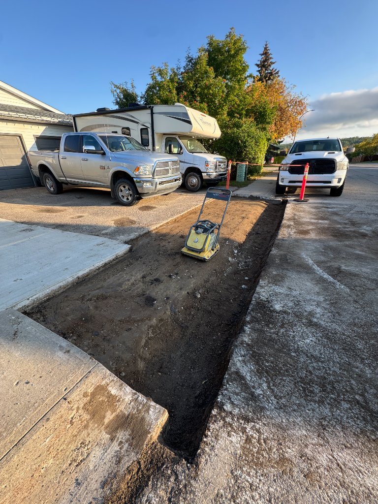 Curb & Gutter Excavation - Kelowna, BC