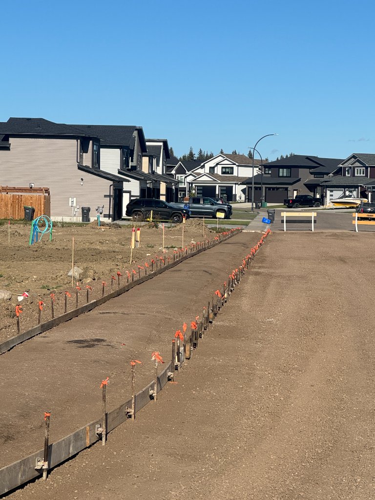 Sidewalk Construction - Penticton, BC