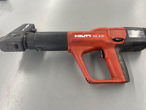 Hilti DX A41 Powder-Actuated Nail Gun available for equipment rental in Kelowna from Paradigm Concrete