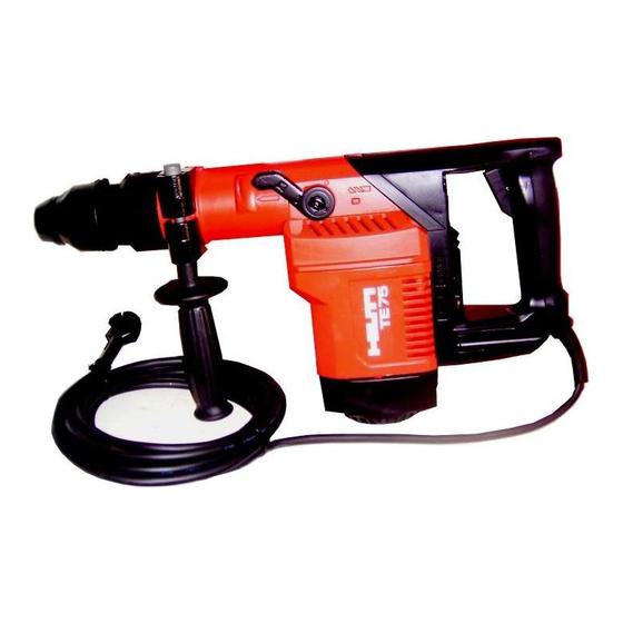 Hilti TE 75 Rotary Hammer available for equipment rental in Kelowna from Paradigm Concrete