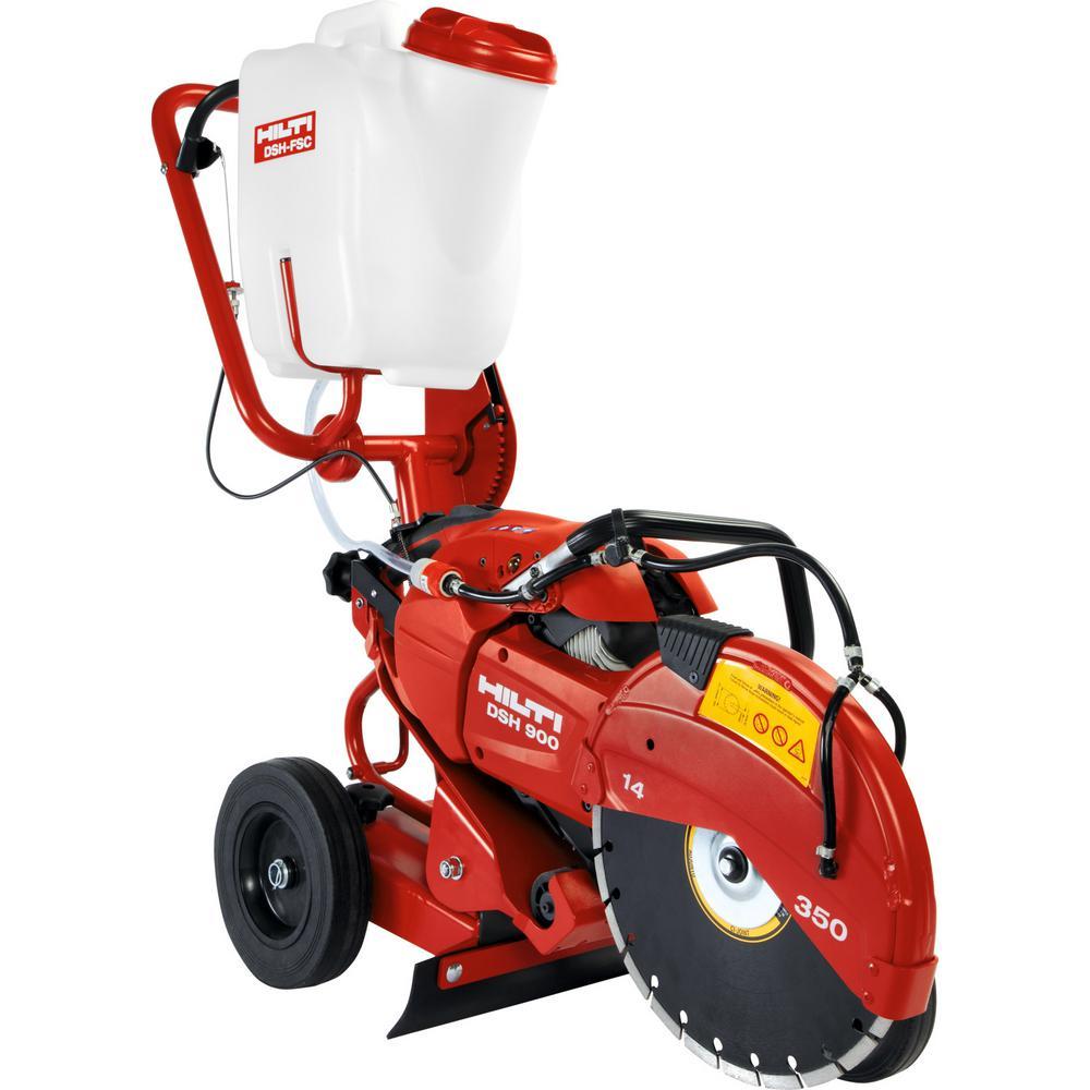 Hilti DSH-FSC Saw Cart with 17-Litre Tank available for equipment rental in Kelowna from Paradigm Concrete