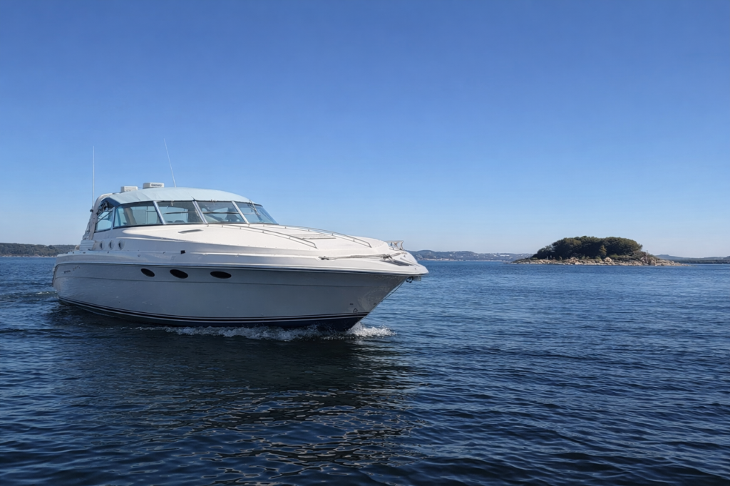 Sea Ray on open water