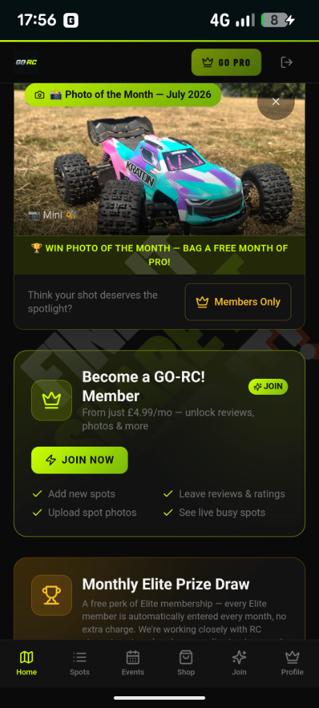GO-RC! app