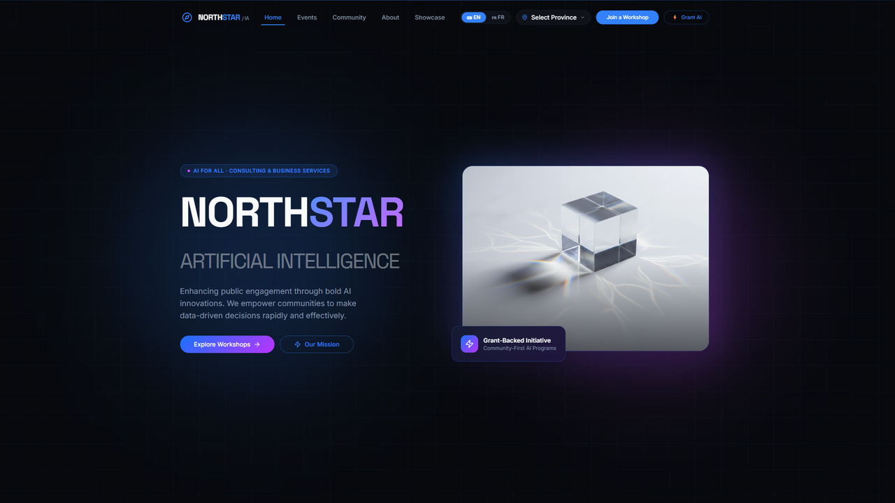 NORTHSTAR AI template preview