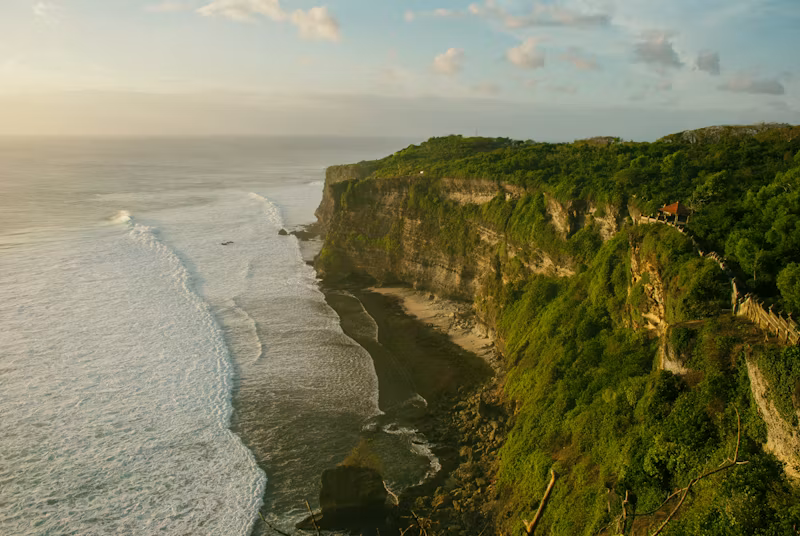 Uluwatu Temple at Sunset