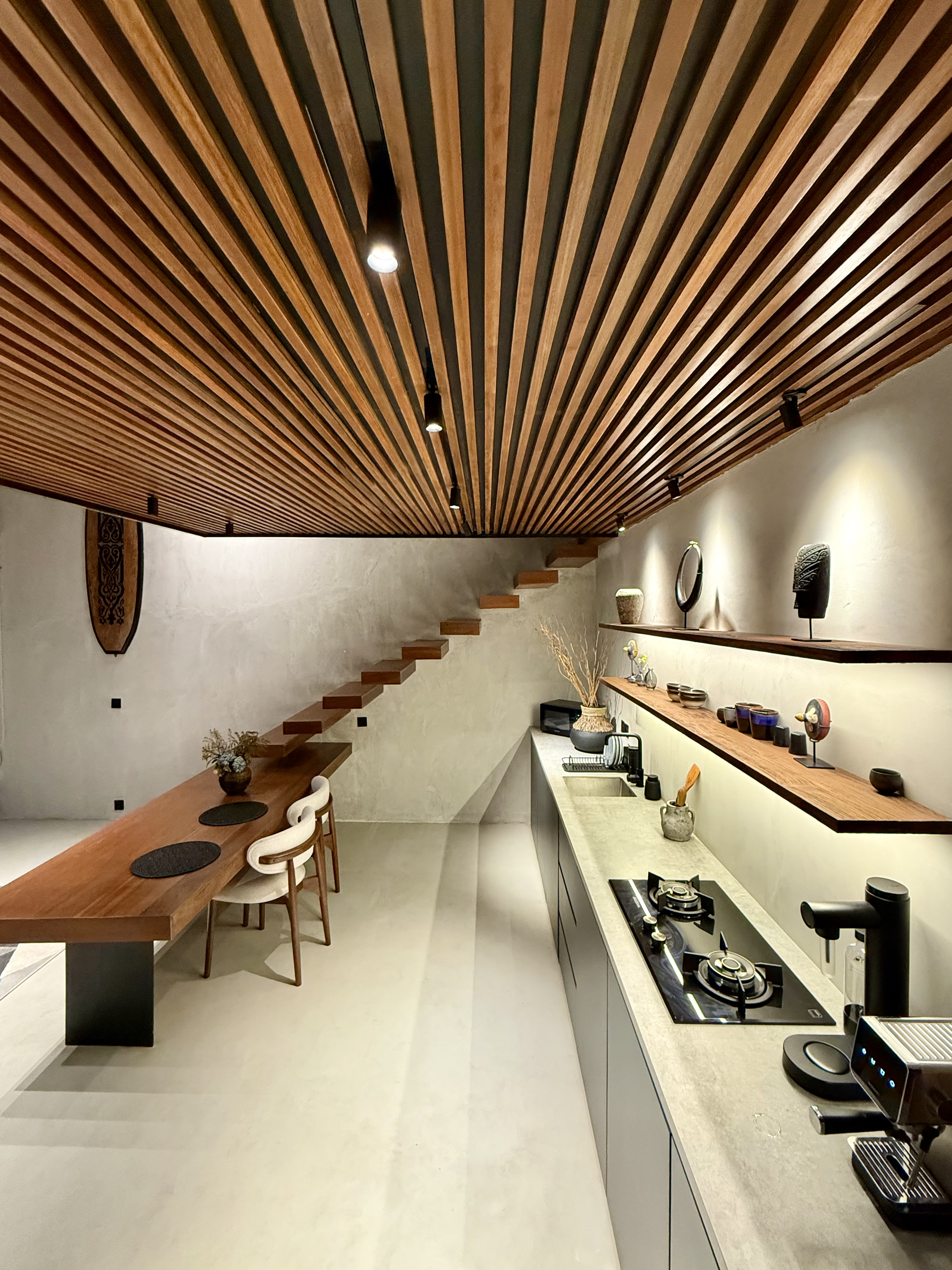 Loft I kitchen and dining