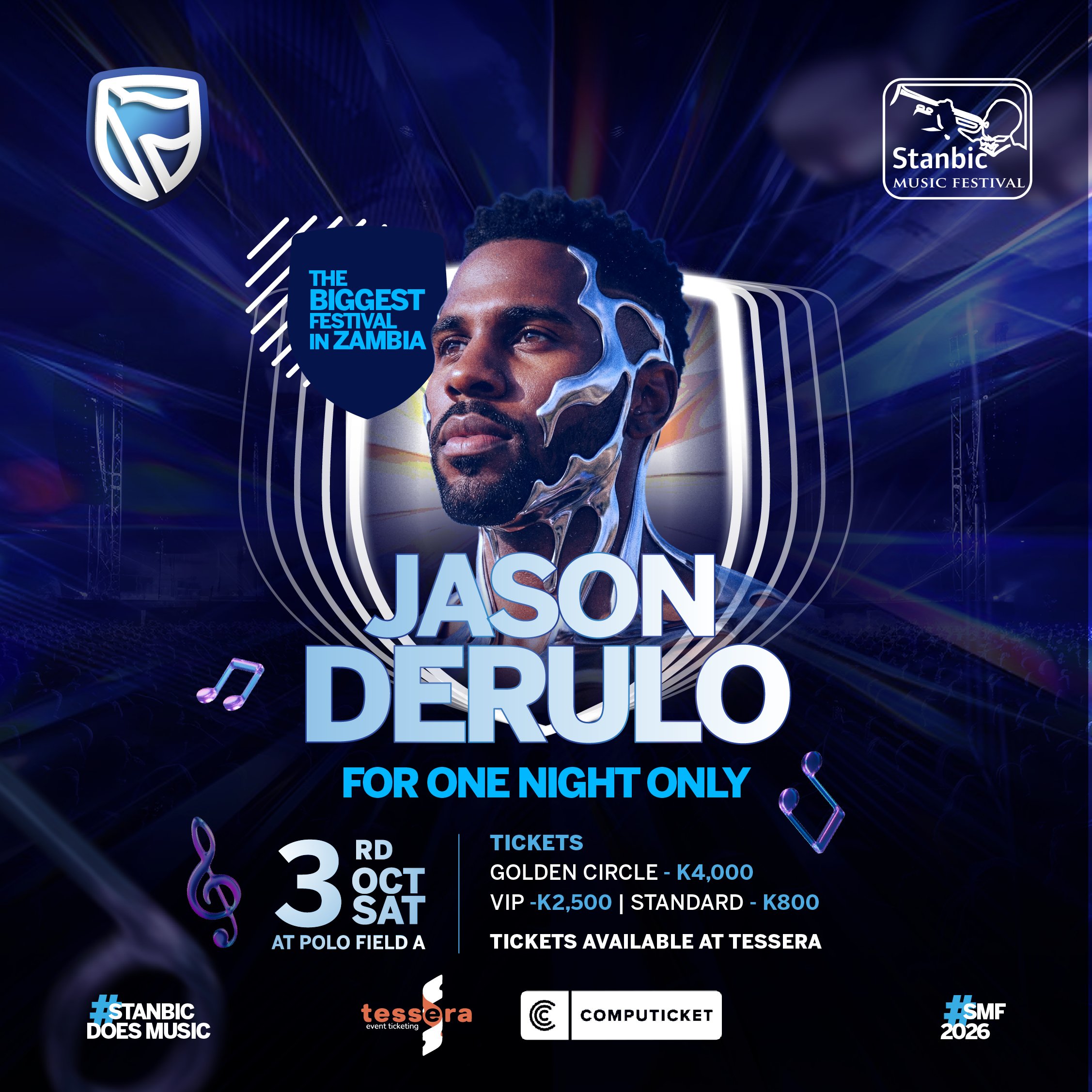 Stanbic Music Festival 2026 — Jason Derulo