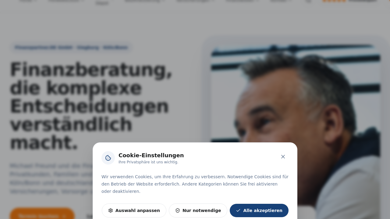 finance template preview