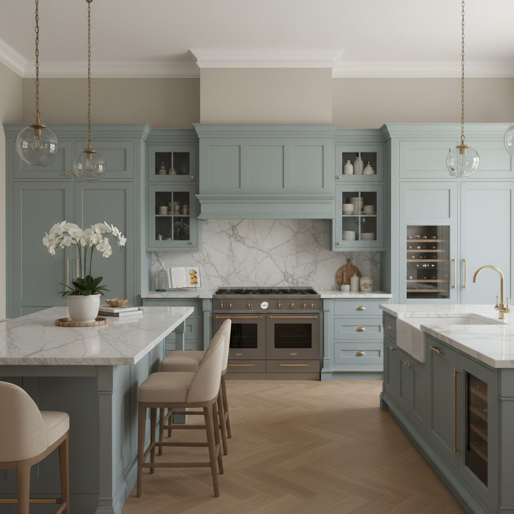 Bowdon Townhouse — bespoke kitchen in Bowdon, Cheshire