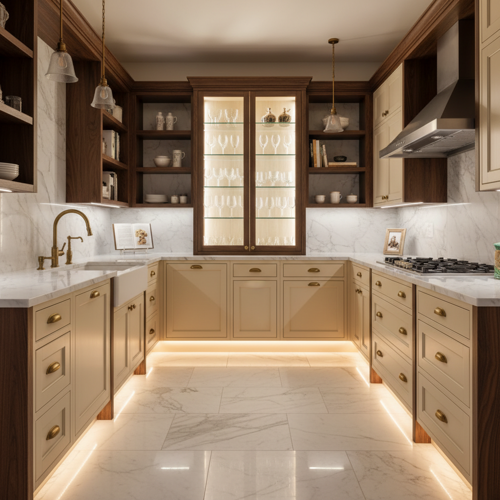 The Luminous Collection — bespoke kitchen collection by Strada Interiors