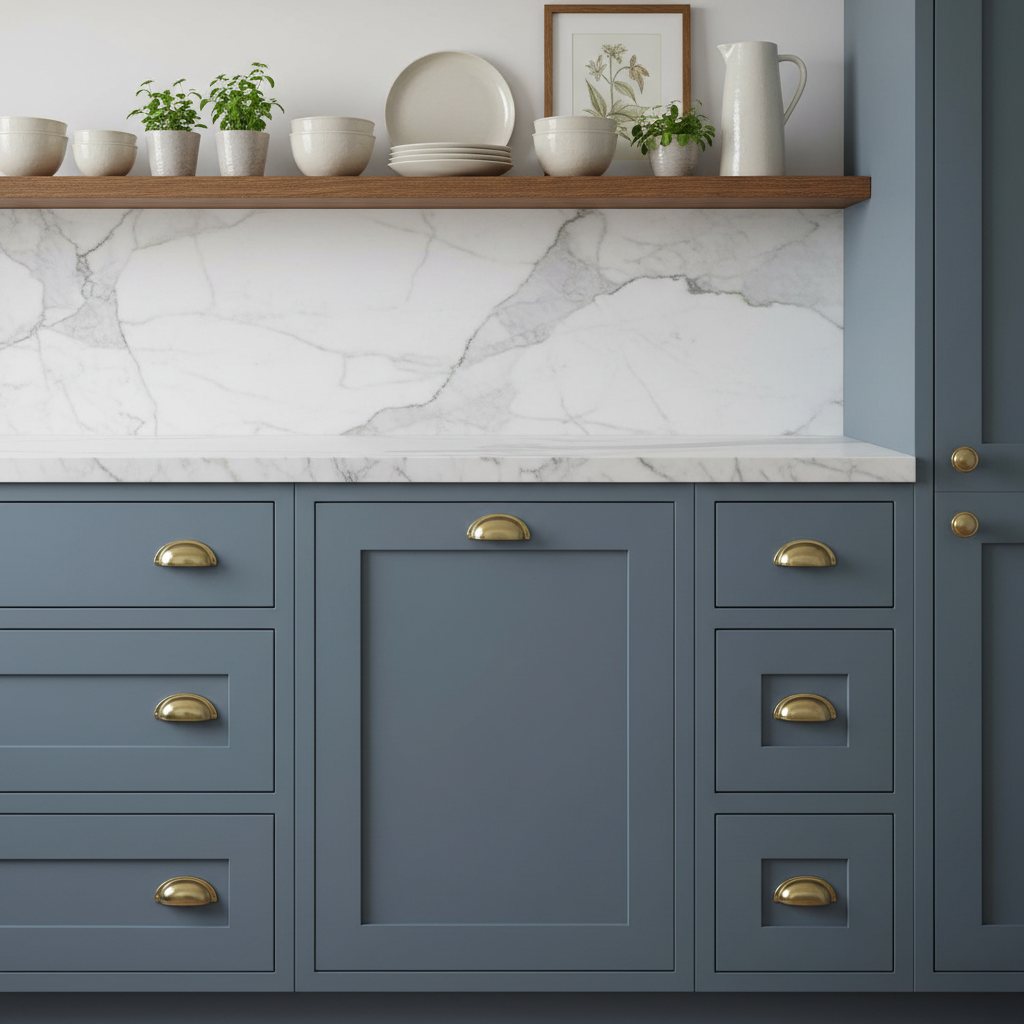 Bowdon Townhouse — bespoke kitchen view 2 in Bowdon, Cheshire