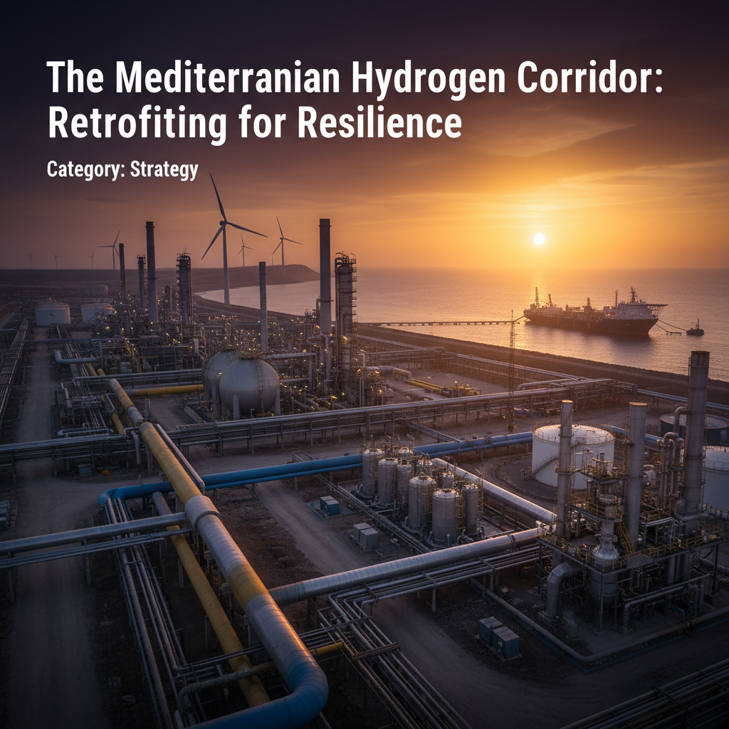 The Mediterranean Hydrogen Corridor: Retrofitting for Resilience