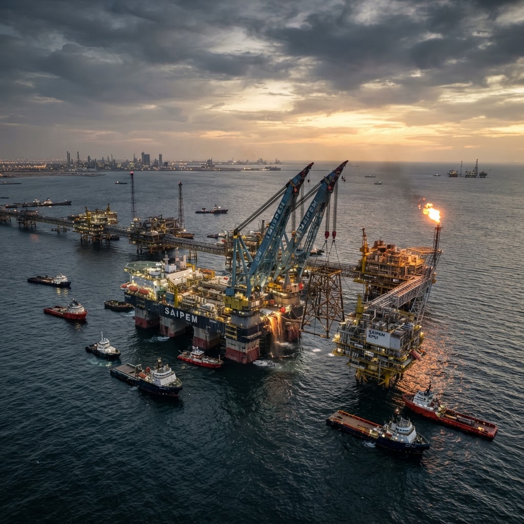 Scaling Up: What Saipem’s $1.8 Billion EPCI Win Reveals About Middle East Offshore Momentum