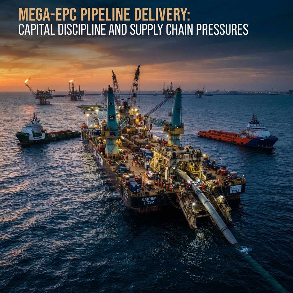 Mega-EPC Pipeline Delivery: Capital Discipline and Supply Chain Pressures in Middle East Offshore Gas