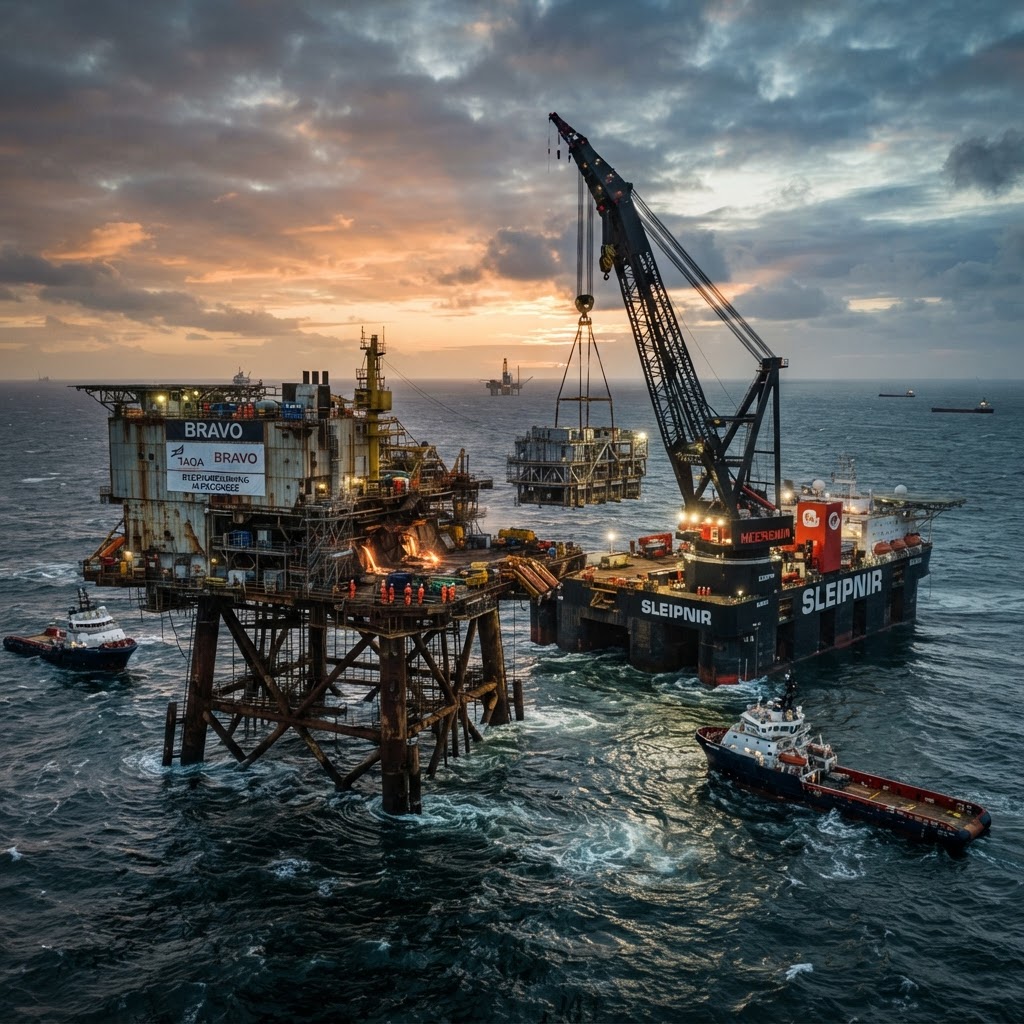 The North Sea’s 'Decade of Decommissioning': Re-framing Liabilities as Engineering Opportunities