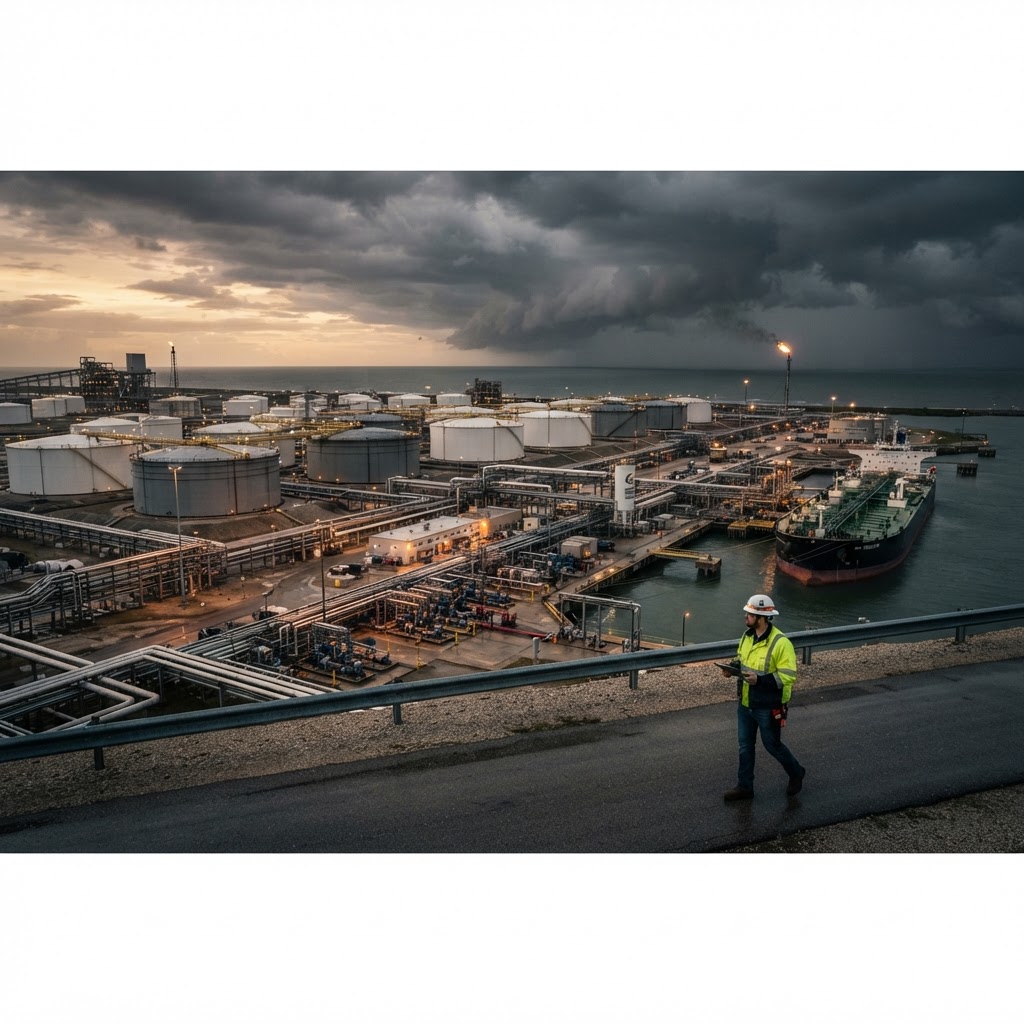 Navigating Crude Supply Disruptions: Engineering Resilient Midstream and Storage Infrastructure in the Gulf