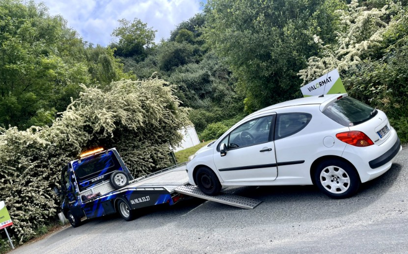 Valentin, dépanneur professionnel VD Transports Saint-Brieuc