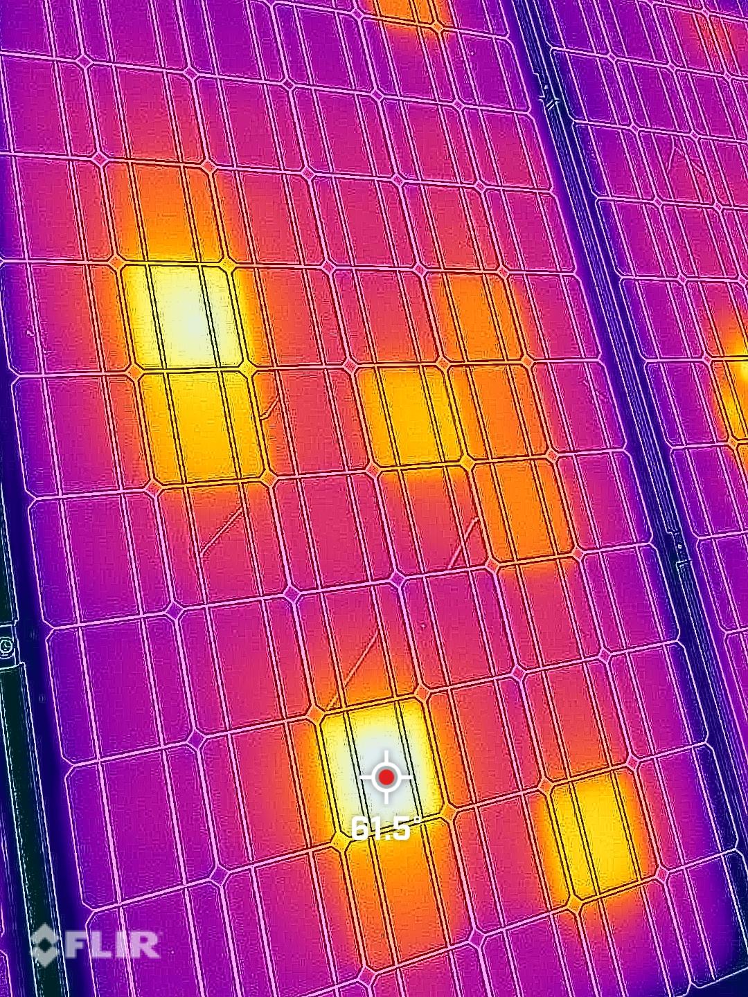 Thermal scan — overheating modules