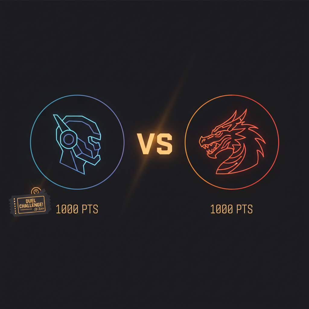 1-on-1 Duels — Challenge a friend, settle the score.