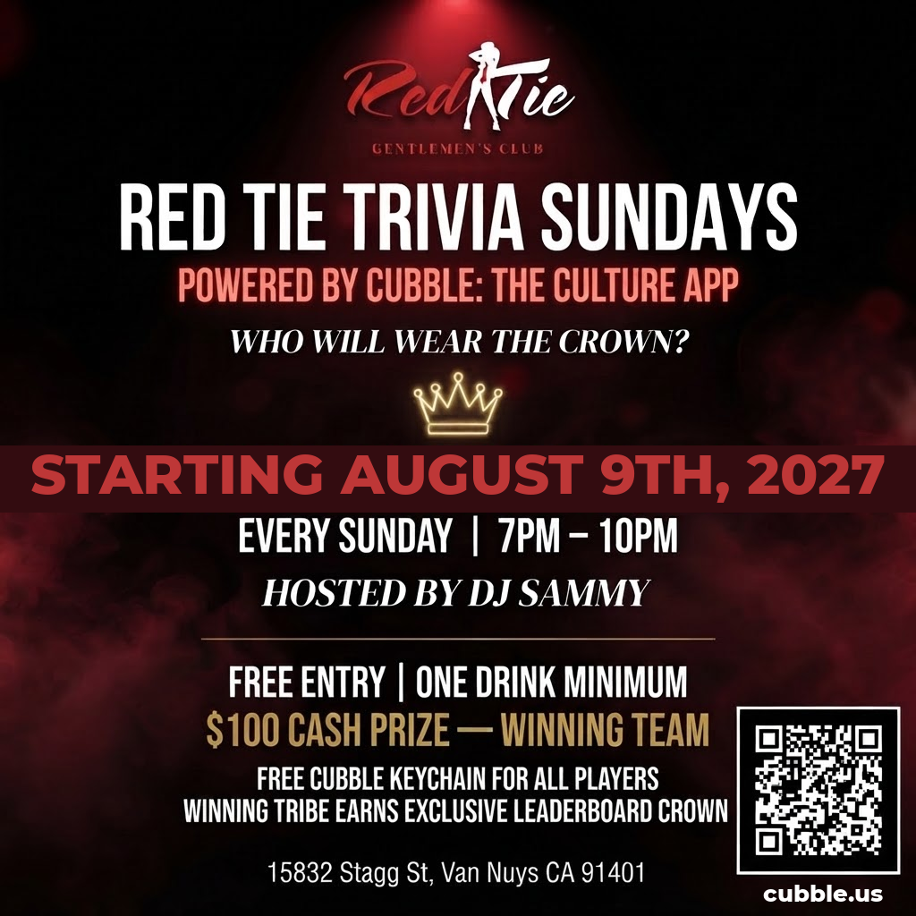 Red Tie Trivia Sundays