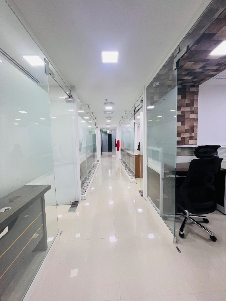 Venus Business Center — Office Corridor