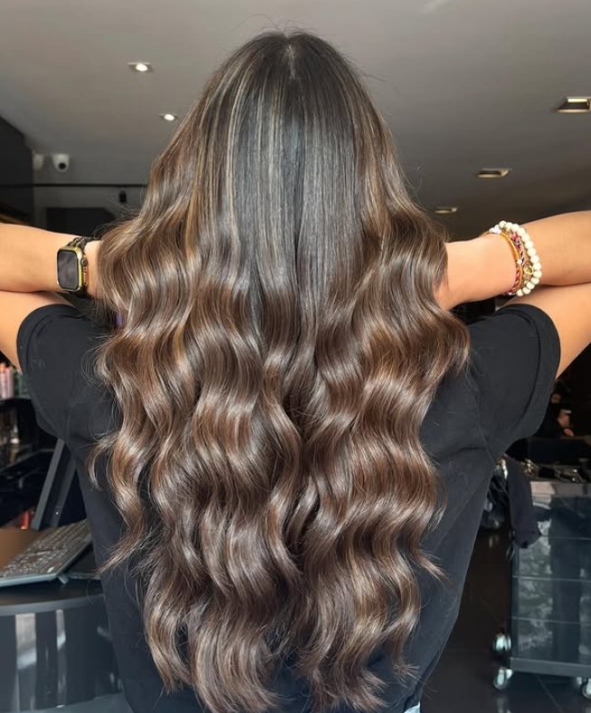 Volumineuze waves met subtiele highlights