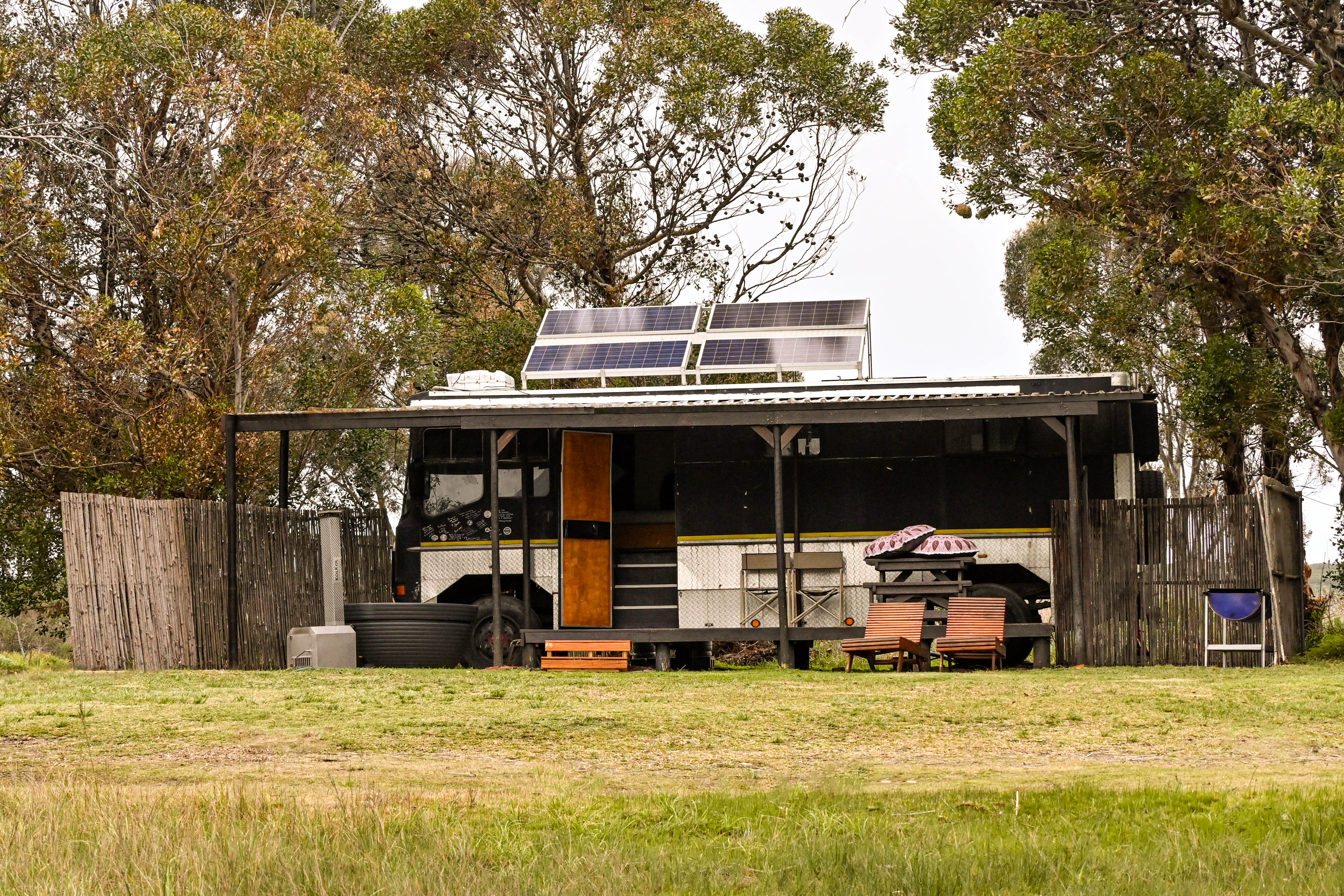 The Black Eagle Bus
