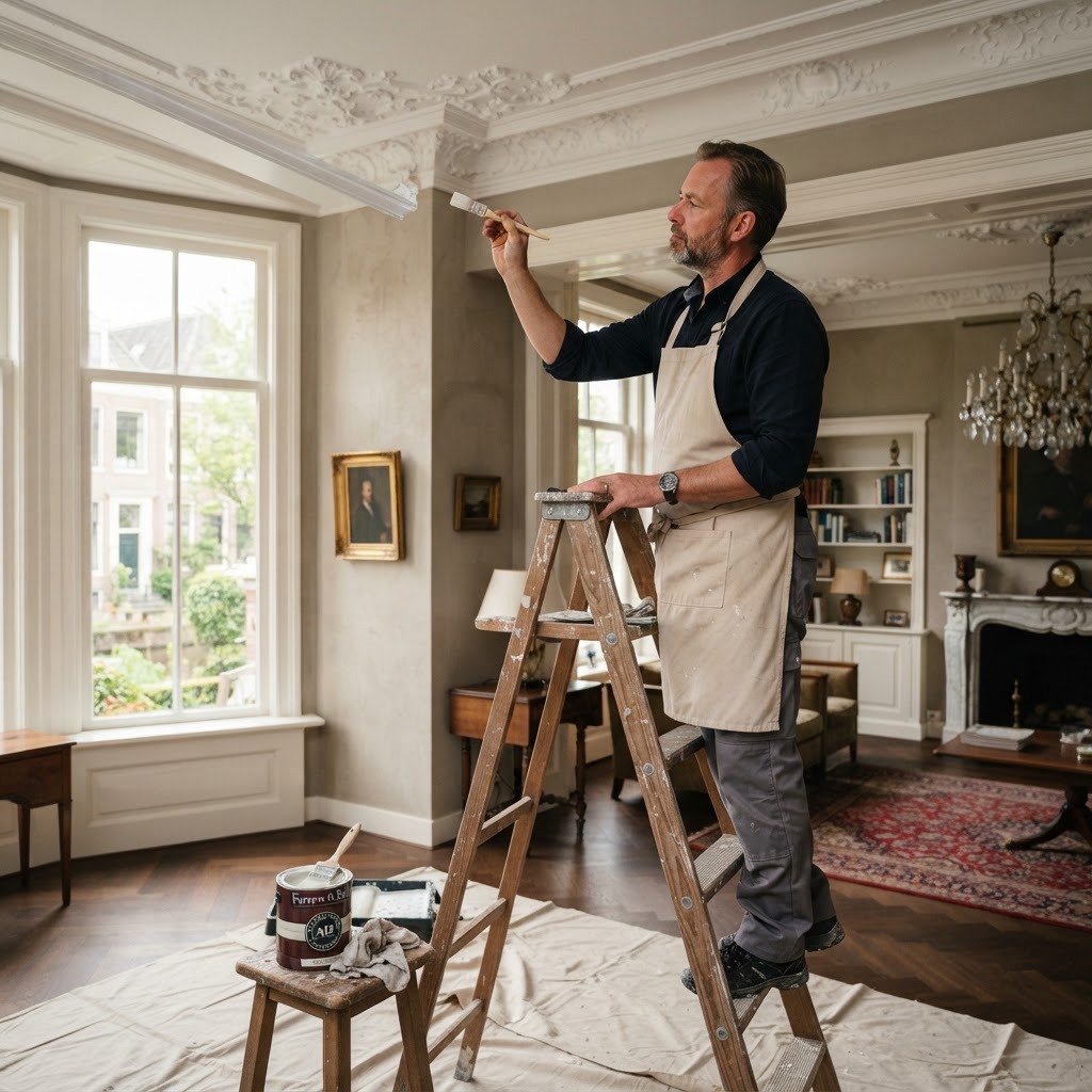 Premium binnenschilderwerk door Quote 2000 voor exclusief interieur