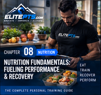 Chapter 8 card: Nutrition Fundamentals: Fueling Performance & Recovery