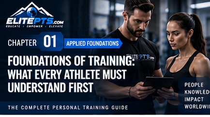 Chapter 1 header: Foundations of Training: What Every Athlete Must Understand First