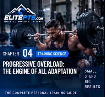 Chapter 4 card: Progressive Overload: The Engine of All Adaptation