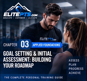 Chapter 3 card: Goal Setting & Initial Assessment: Building Your Roadmap