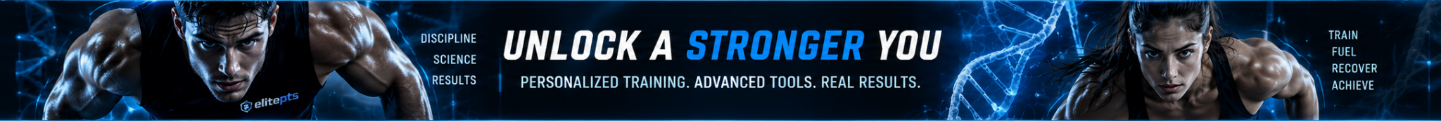 Unlock a Stronger You — Personalized Training. Advanced Tools. Real Results.