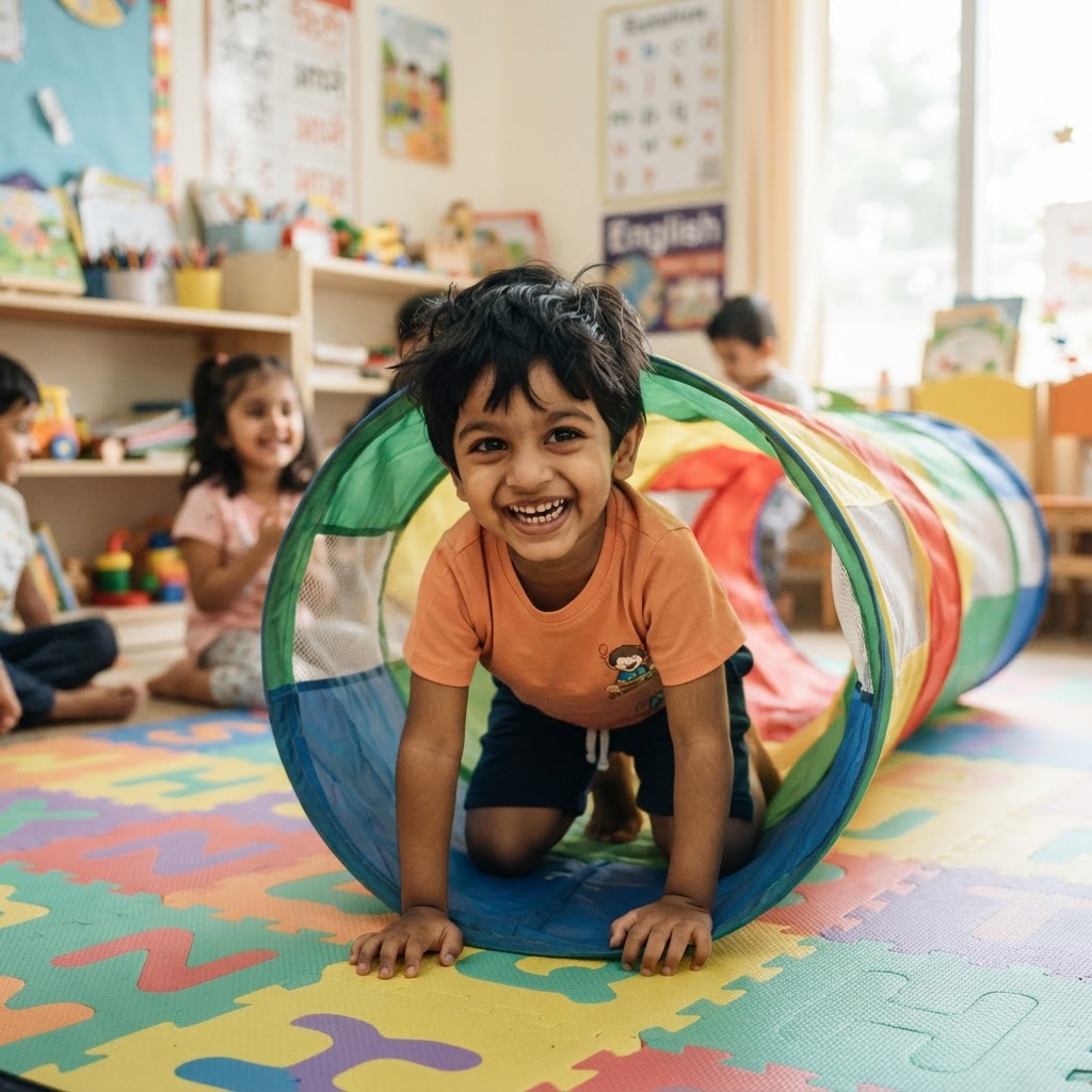 Outdoor play (gross motor)