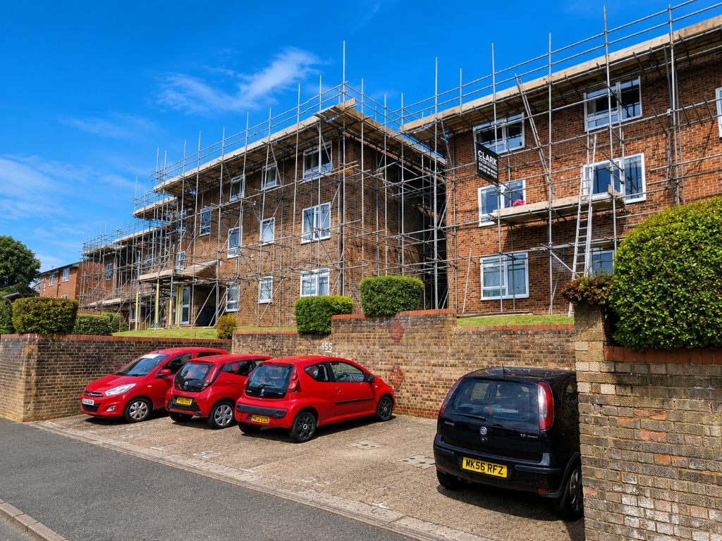 Targeted flashing and verge repairs at Montana House South Croydon — avoiding full felt replacement saving leaseholders £100,000+