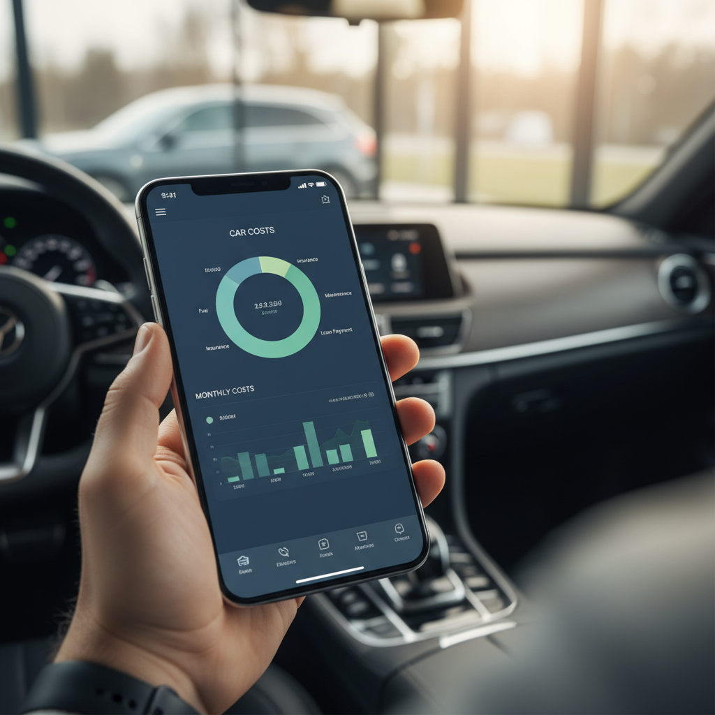 AutoKosten Check op telefoon