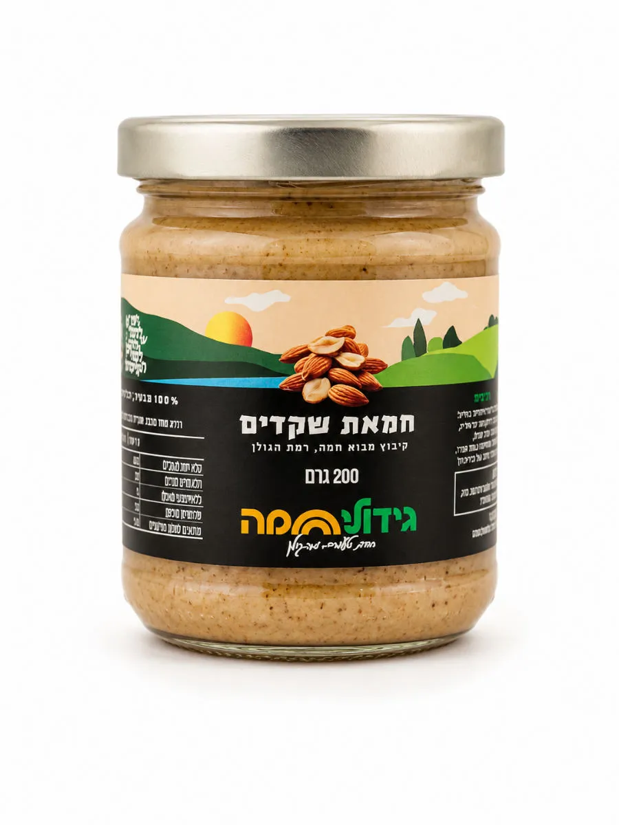 חמאת שקדים טבעית