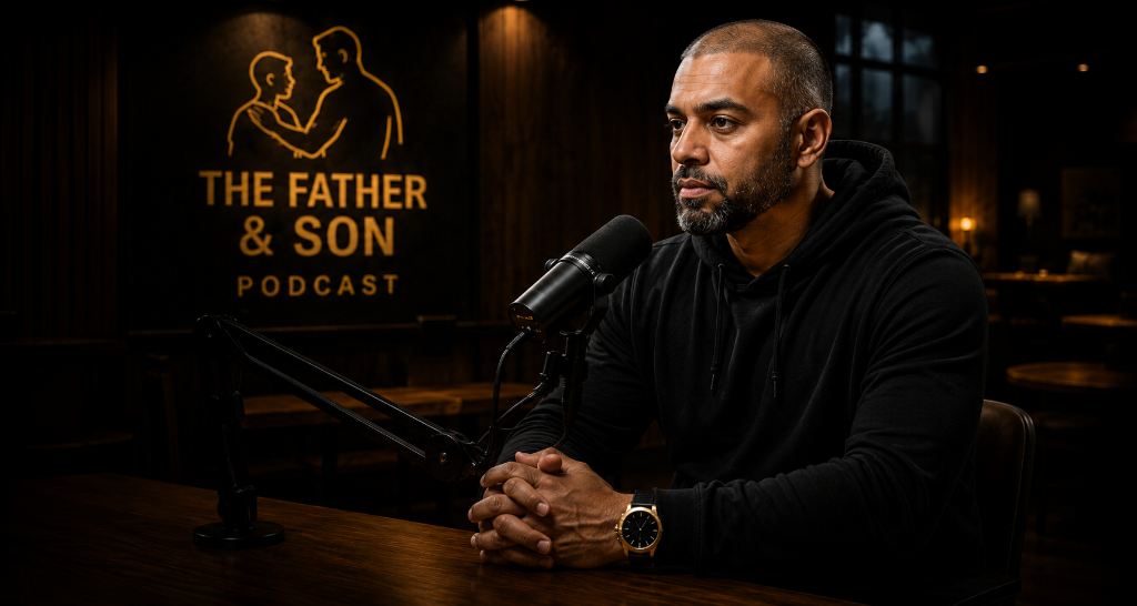 Mahbub Choudhury hosting The Father & Son Project Podcast