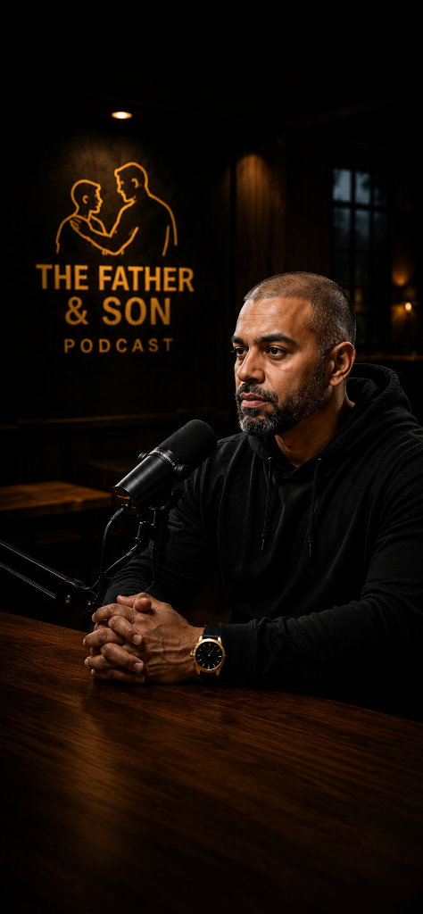 Mahbub Choudhury hosting The Father & Son Project Podcast