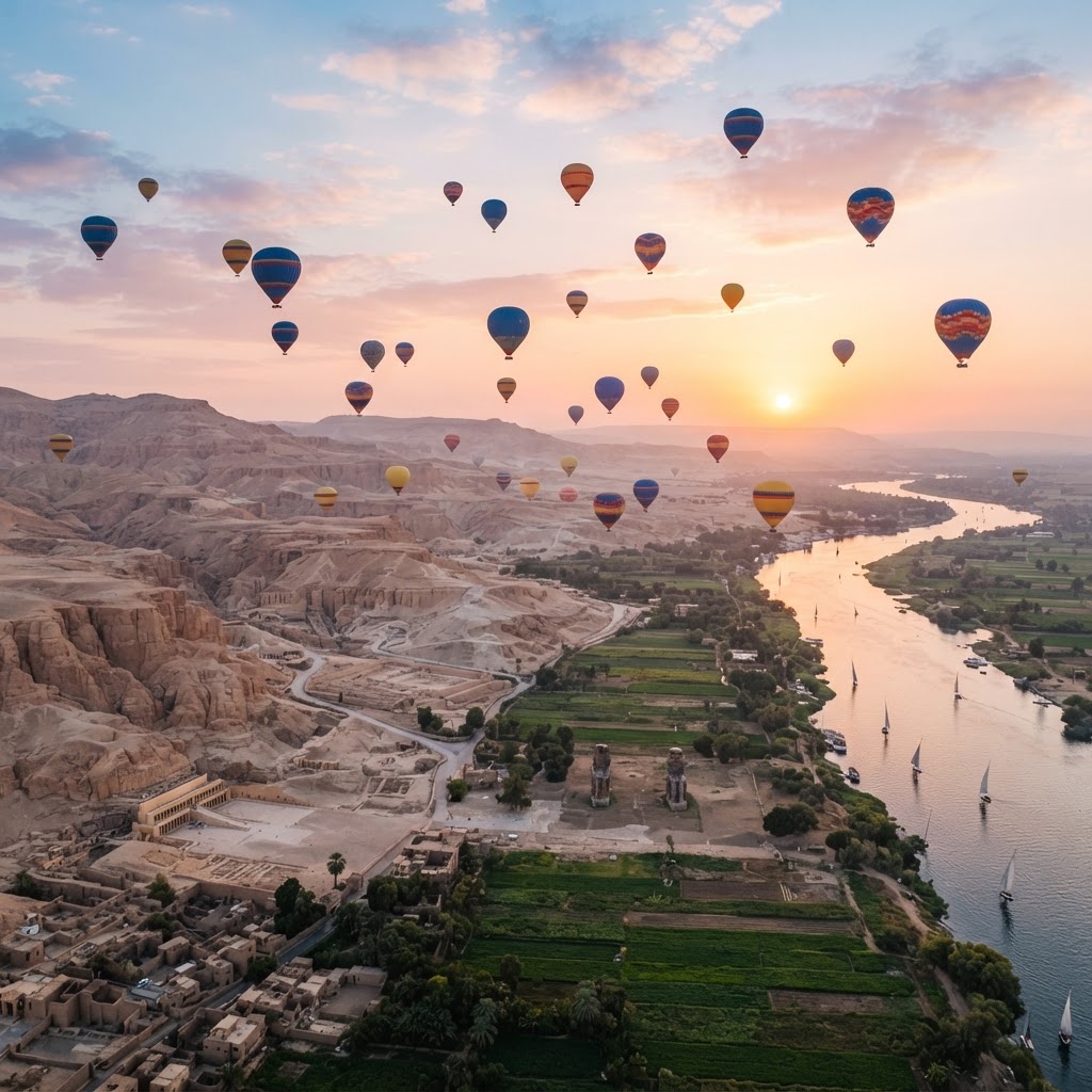 The Luxor Hot Air Balloon: The Most Beautiful Sunrise in Egypt
