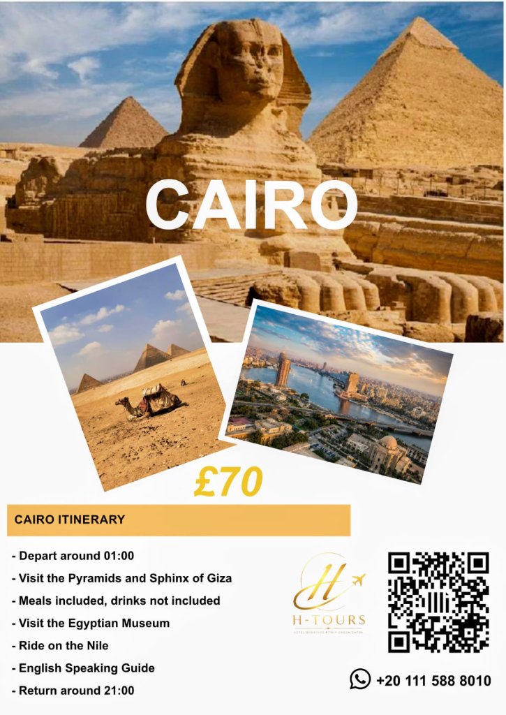 Cairo & the Pyramids from Hurghada: A Day Trip to the Last Wonder of the Ancient World from £70
