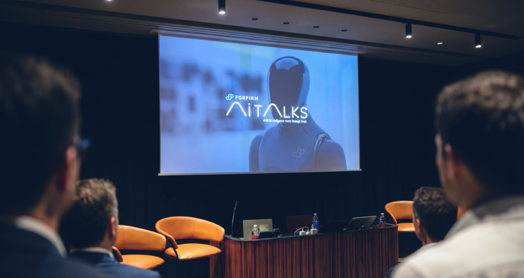 FORFIRM AI Talks event hall