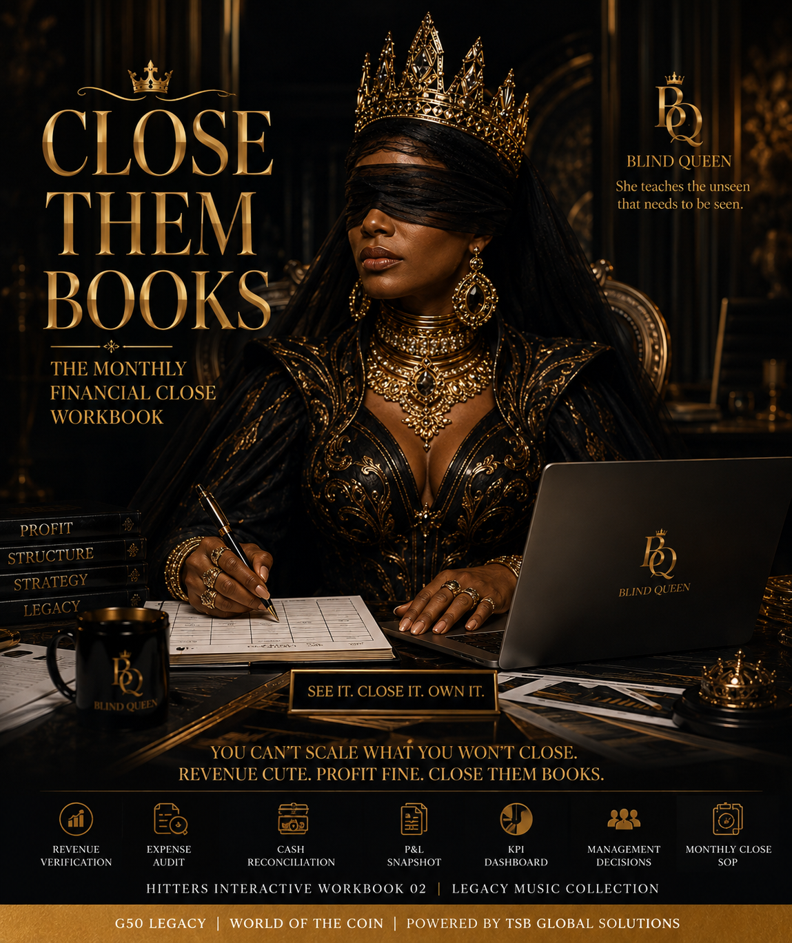 Blind Queen — Close Them Books