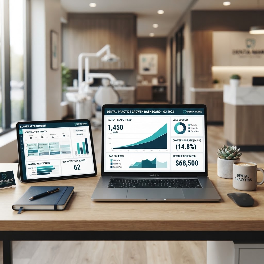 Dental patient lead analytics dashboard
