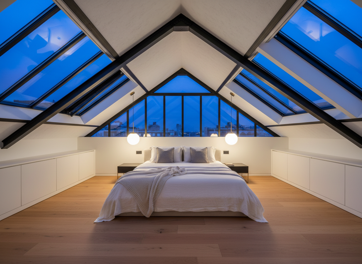 Loft Bedroom Conversion in Coventry by Mazzy Construction Ltd — builders and renovation specialists in Coventry
