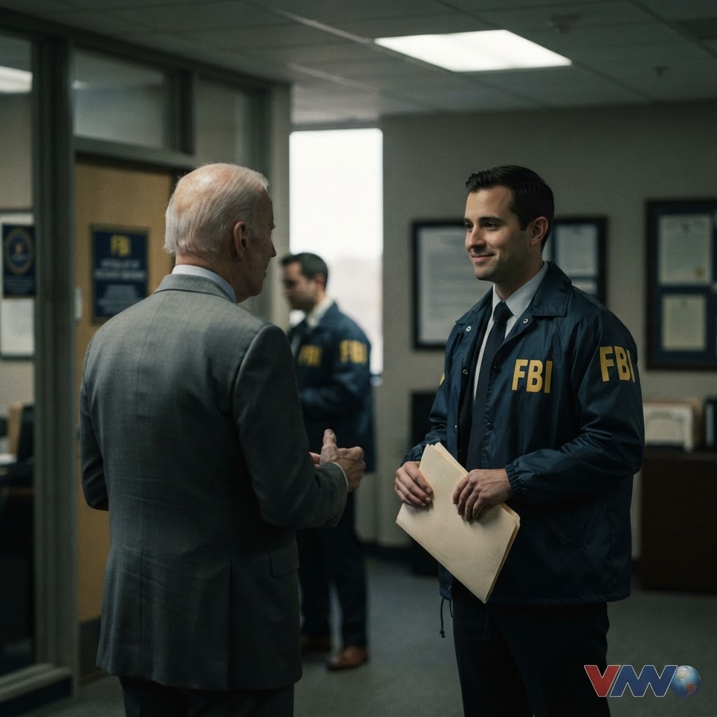 EXCLUSIVE: FBI’s ‘Kid Gloves’ Treatment of Biden Exposed in New Photos; Stark Contrast to Trump Raid
