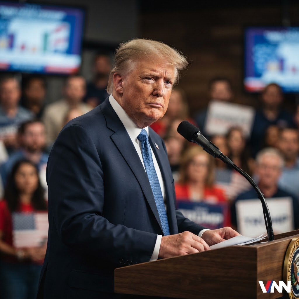 Polls Signal Trouble: Trump Approval Ratings Slip as Midterm Battle Intensifies