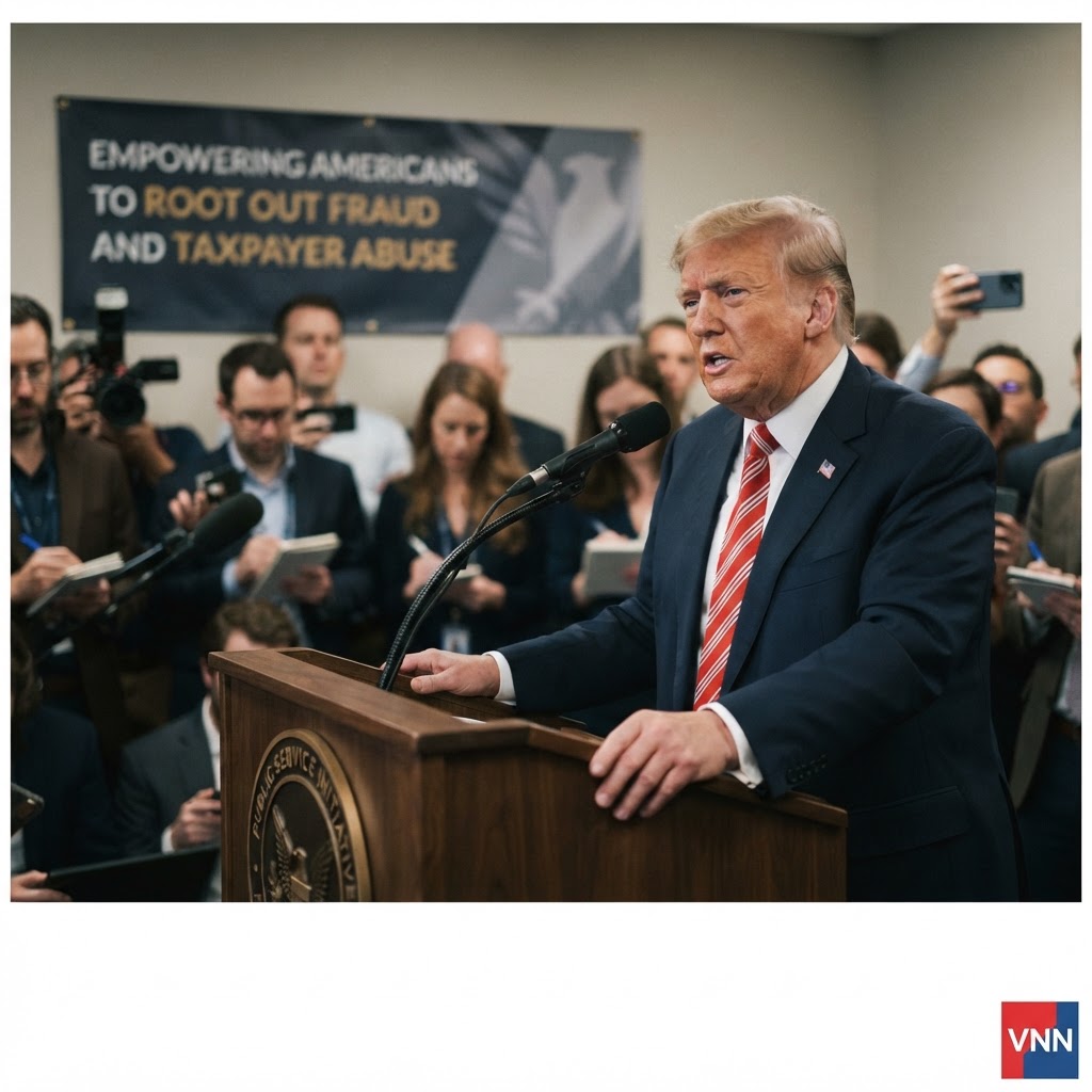 Trump Unveils Initiative Empowering Americans to Root Out Fraud and Taxpayer Abuse