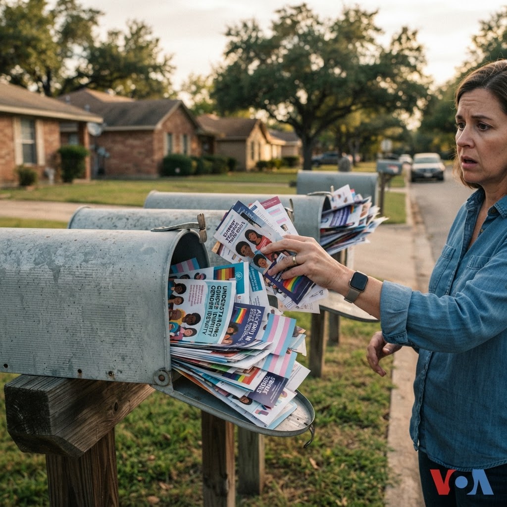 Texas Mailboxes Flooded With Radical Transgender Propaganda