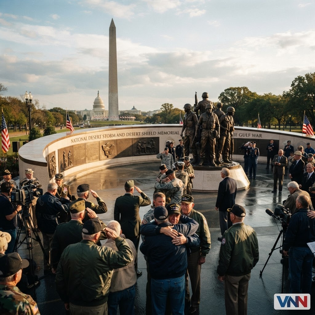 Finally Honored: Desert Storm Memorial Takes Its Place on the National Mall